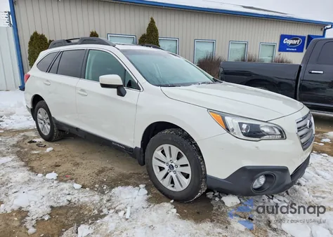 2017 Subaru Outback 2.5I Premium z USA, uszkodzony, nr VIN 4S4BSADC0H3202419
